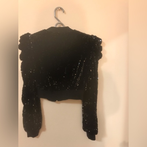 Beautiful Sequin Jacket for for Parties Business or Casual Wear Like New - Picture 3 of 6